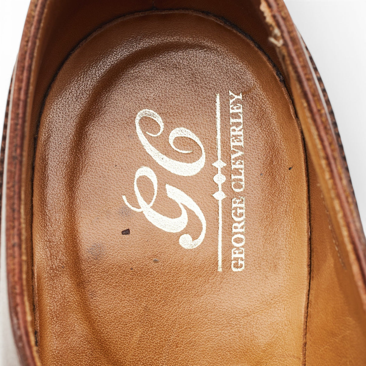 'Adam' Brown Leather Oxford Brogues UK 6 E