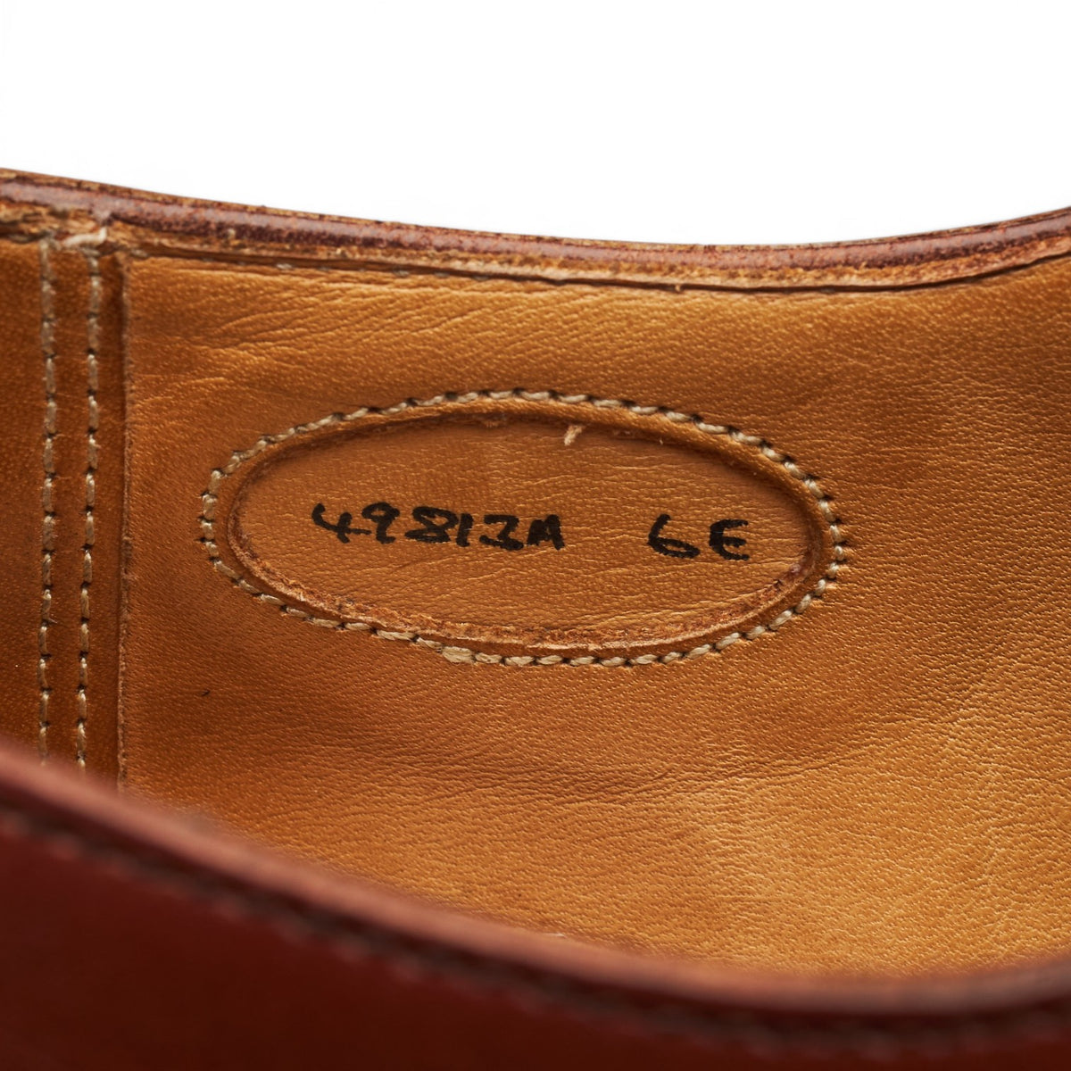 'Adam' Brown Leather Oxford Brogues UK 6 E