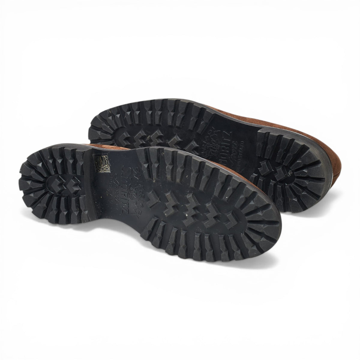 'Pall Mall' Brown Nubuck Loafers UK 9 EU 43
