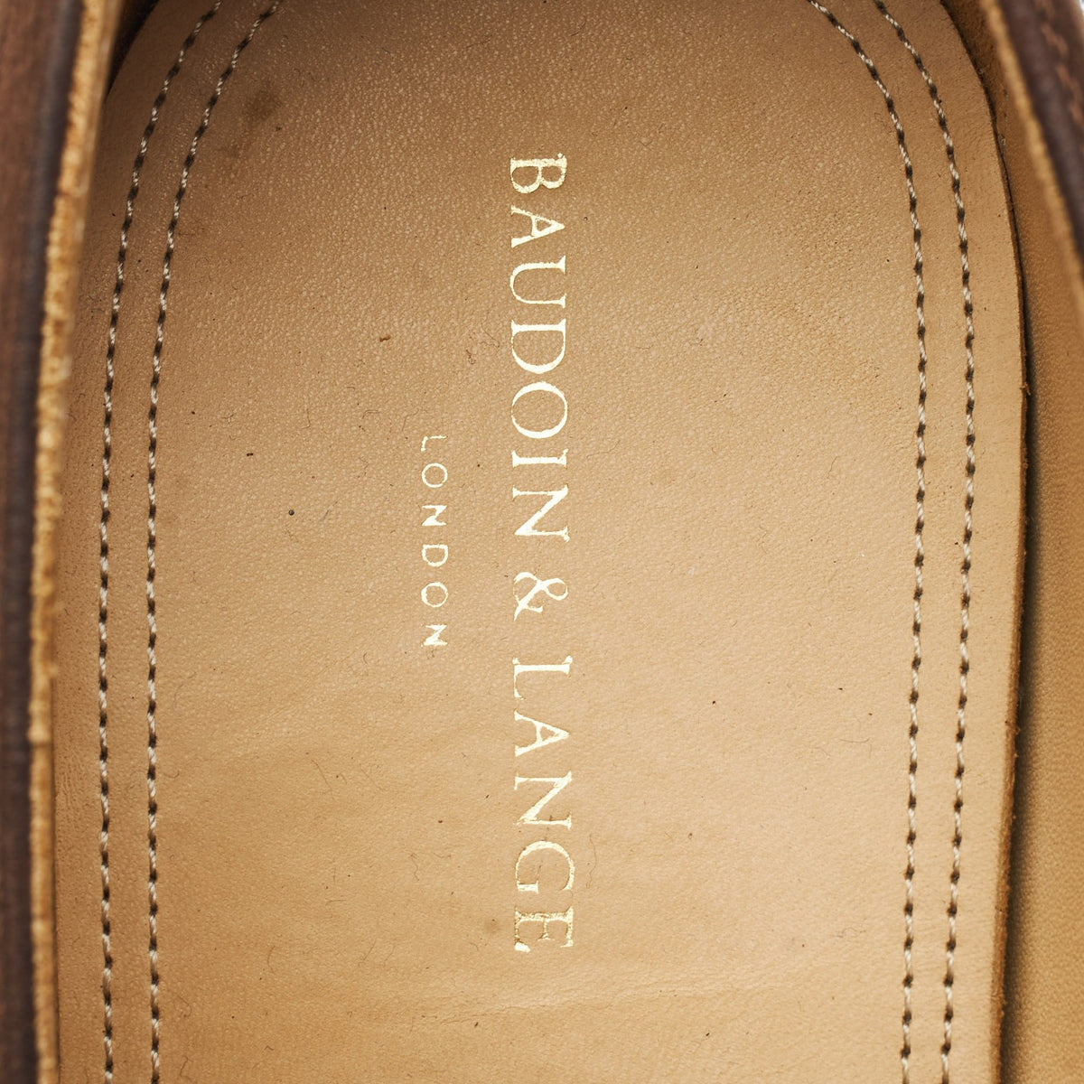 'Pall Mall' Brown Nubuck Loafers UK 9 EU 43