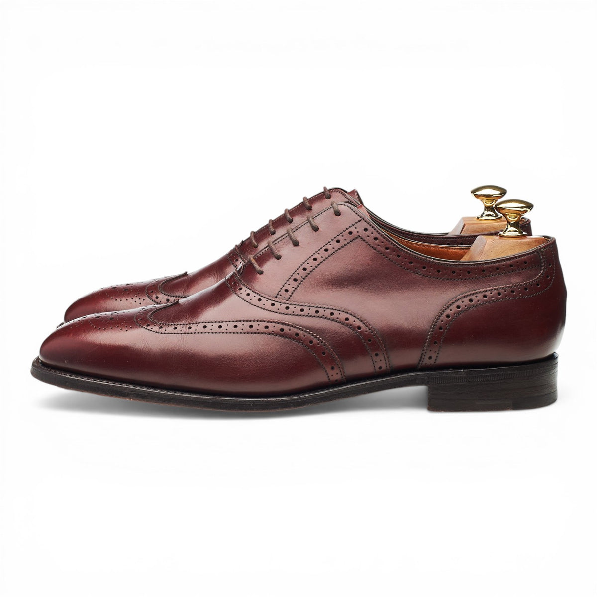 Burgundy Oxford Brogues UK 9.5 E