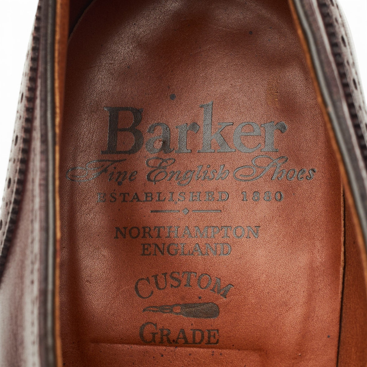 Burgundy Oxford Brogues UK 9.5 E