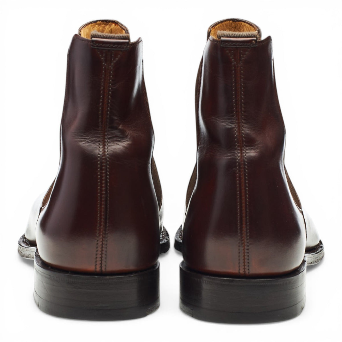 'Amberley' Brown Leather Chelsea Boots UK 7.5 F