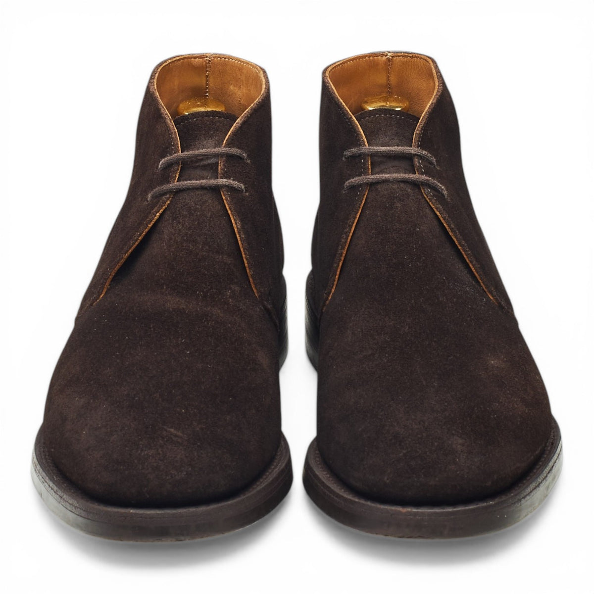 'Ryder' Dark Brown Suede Chukka Boots UK 7 G