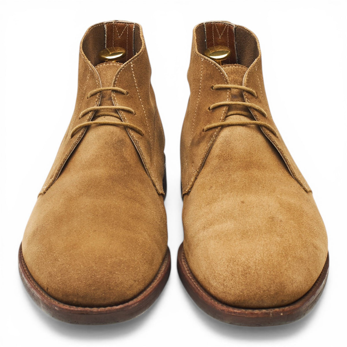 Shipton & Heneage 'Ranger' Tan Brown Suede Chukka Boots UK 9 E