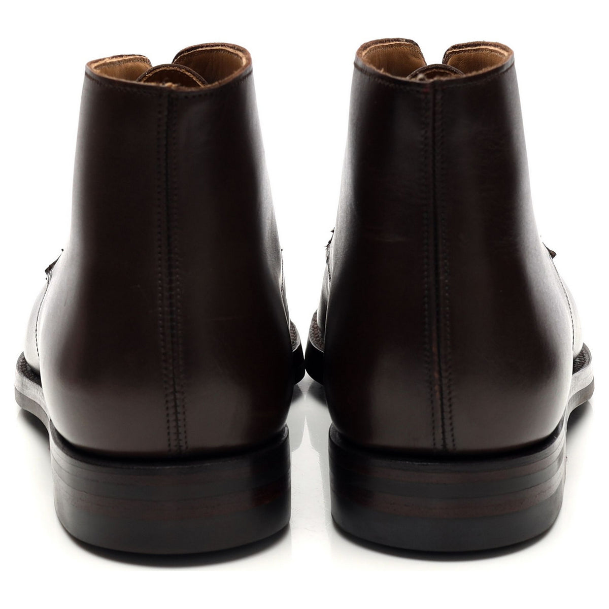 &#39;Tetbury&#39; Dark Brown Leather Chukka Boots UK 7 E