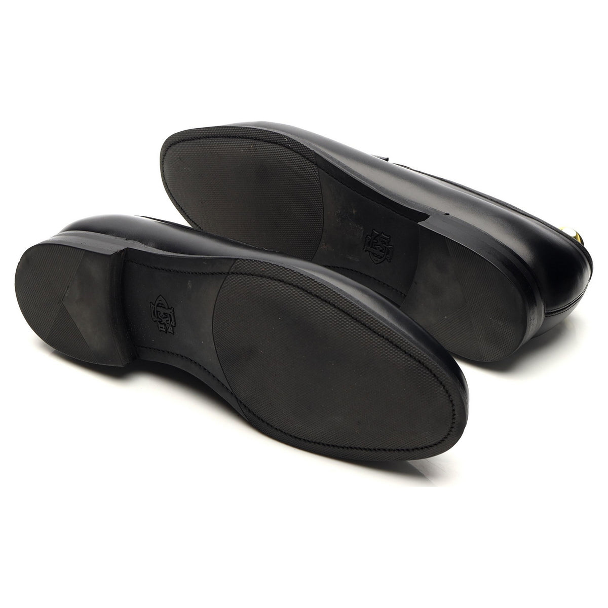 &#39;Piccadilly&#39; Black Leather Loafers UK 7.5 E