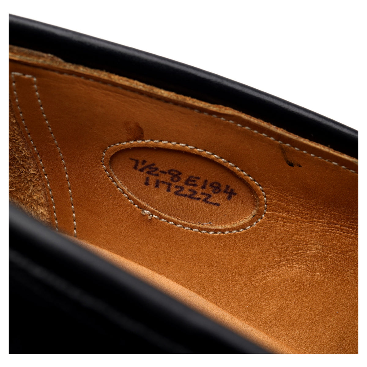 &#39;Piccadilly&#39; Black Leather Loafers UK 7.5 E