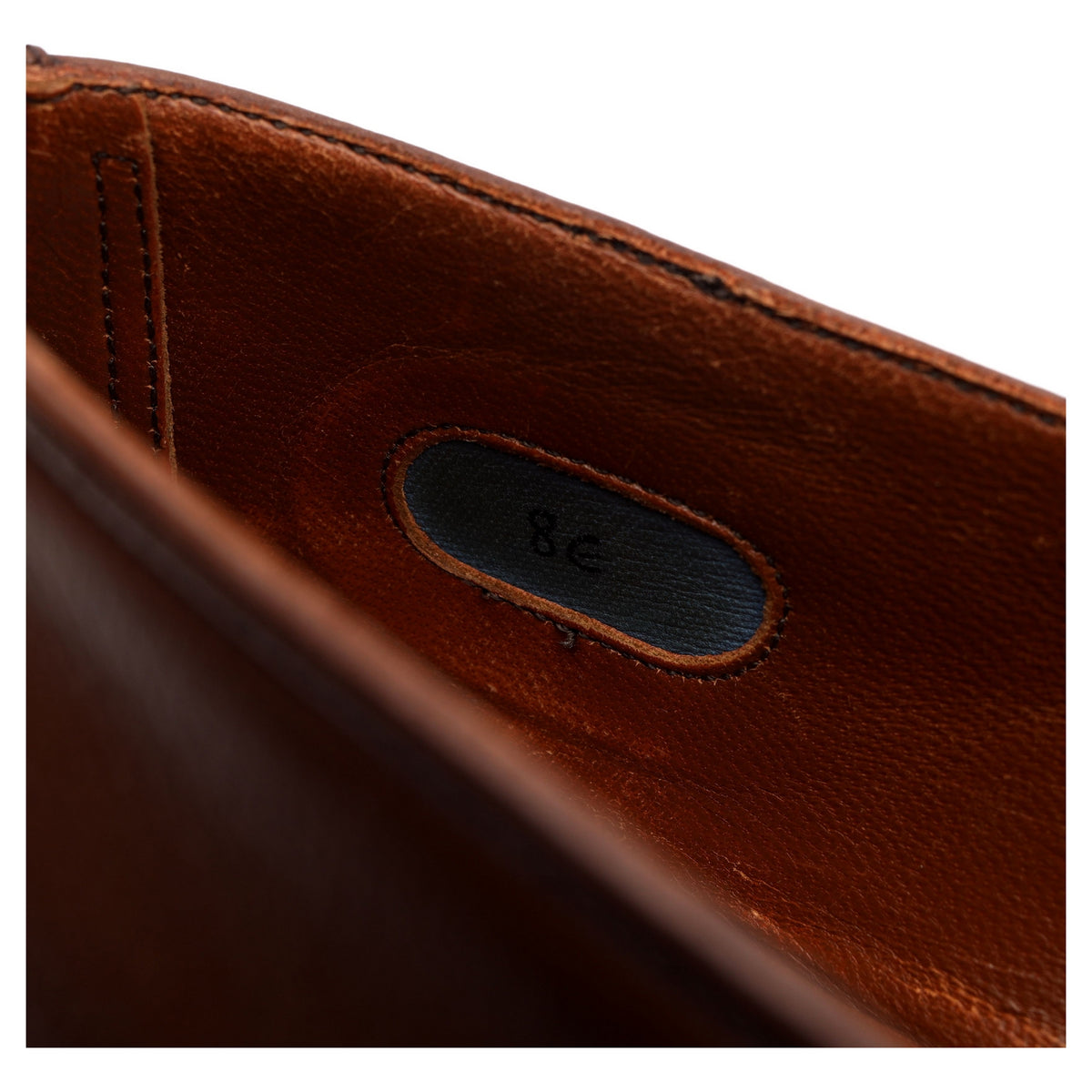 &#39;Forte&#39; Brown Leather Loafers UK 8 E
