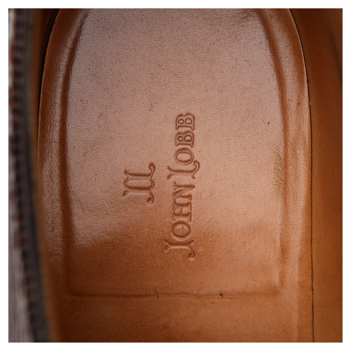 &#39;Darby&#39; Brown Grain Leather Derby Brogues UK 9 E