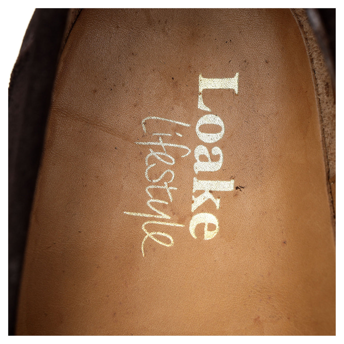 &#39;Treviso&#39; Dark Brown Suede Slip On Loafers UK 8 G