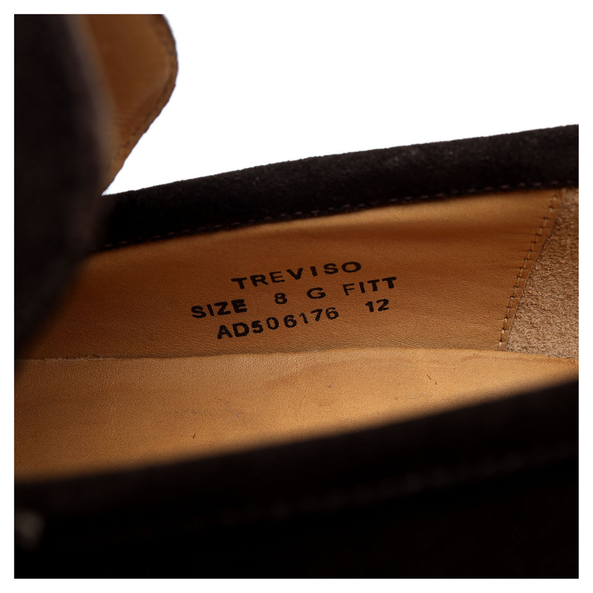 &#39;Treviso&#39; Dark Brown Suede Slip On Loafers UK 8 G