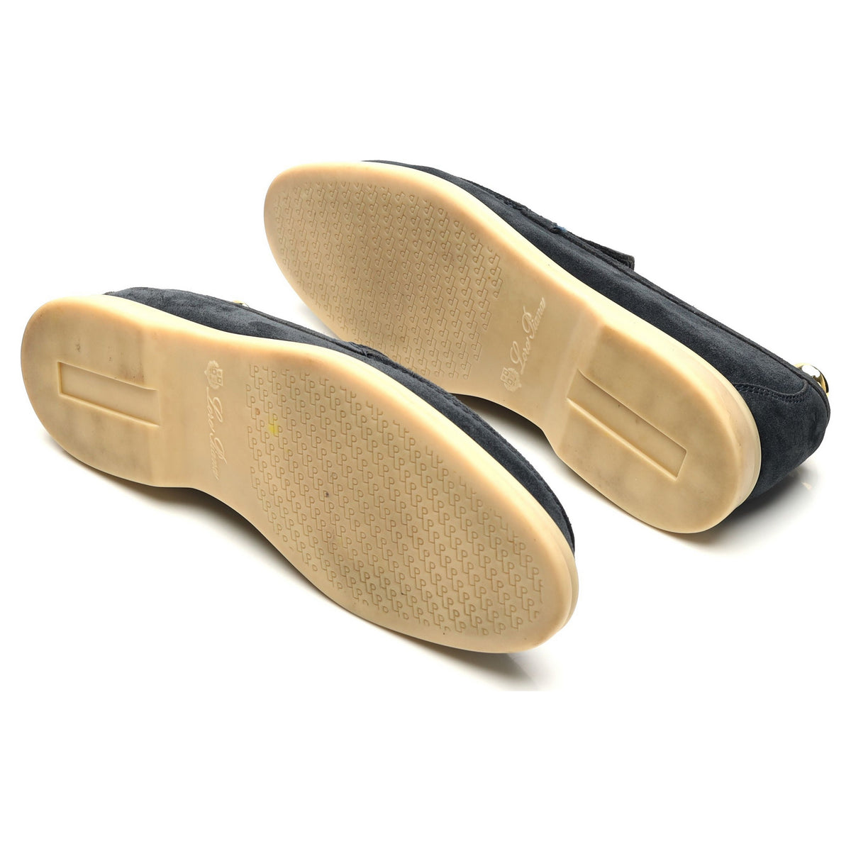 &#39;Summer Walk&#39; Navy Blue Suede Slip On Loafers UK 8 EU 42