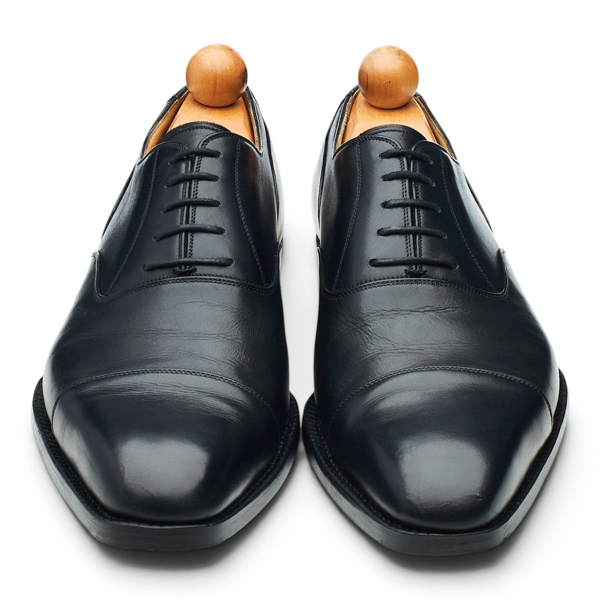 Black Leather Oxford UK 8 EU 42