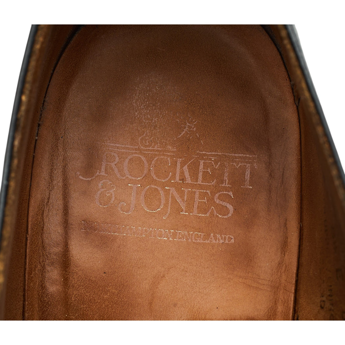 'Lowndes' Black Leather Double Monk Strap UK 8.5 E
