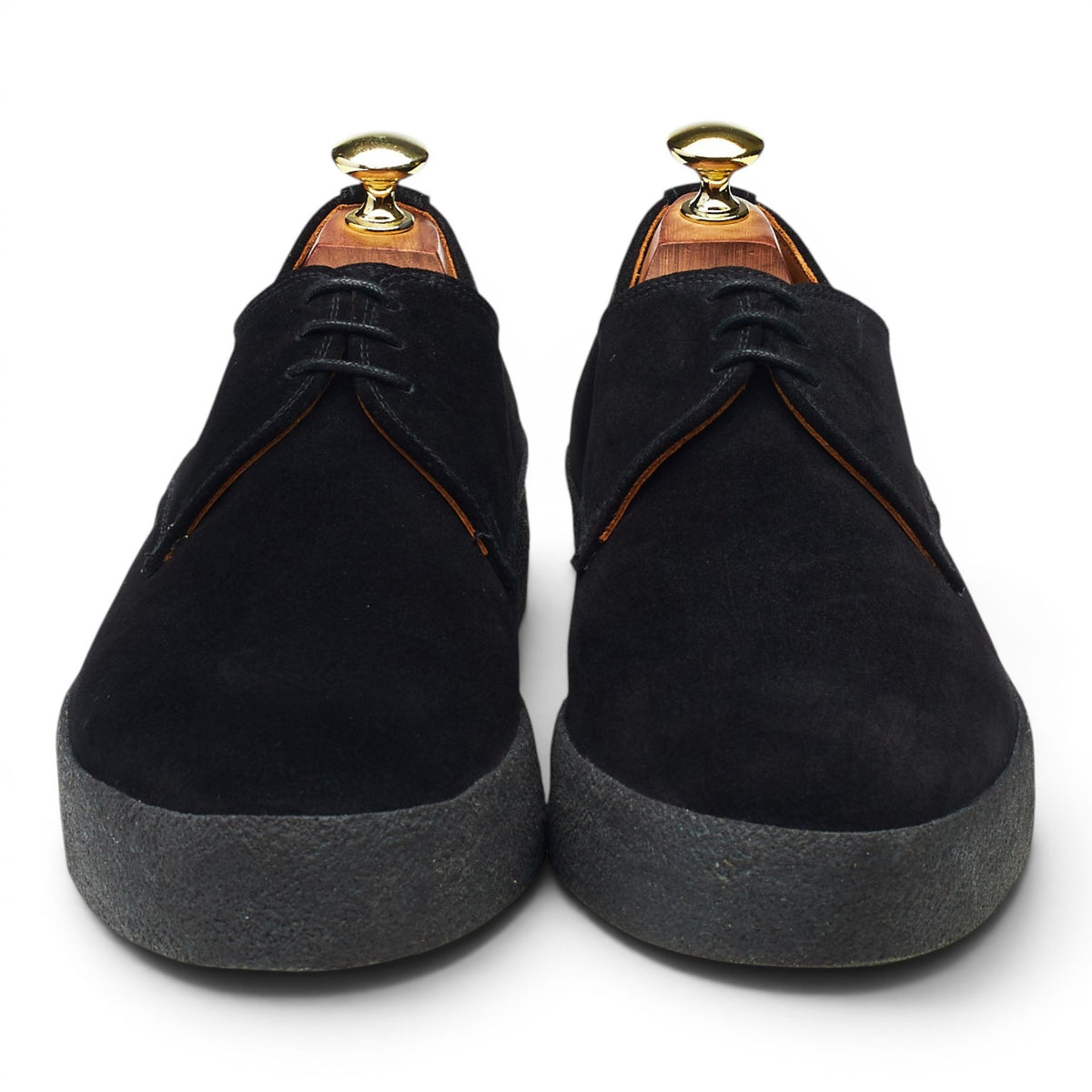 'Lo Top' Black Suede Derby UK 8 F