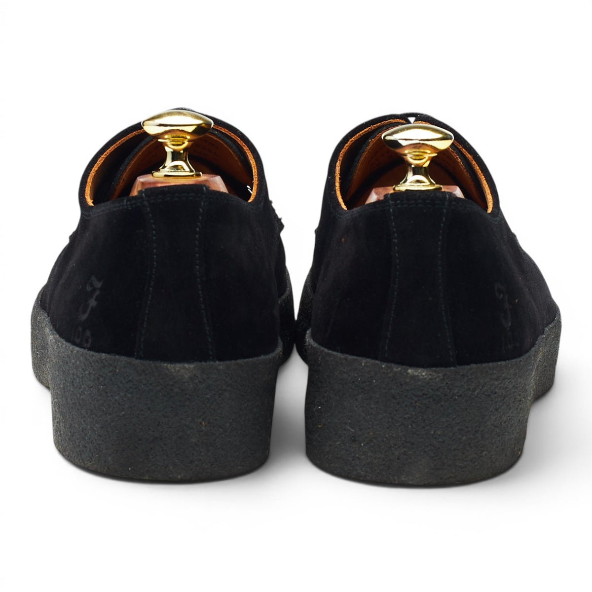 'Lo Top' Black Suede Derby UK 8 F