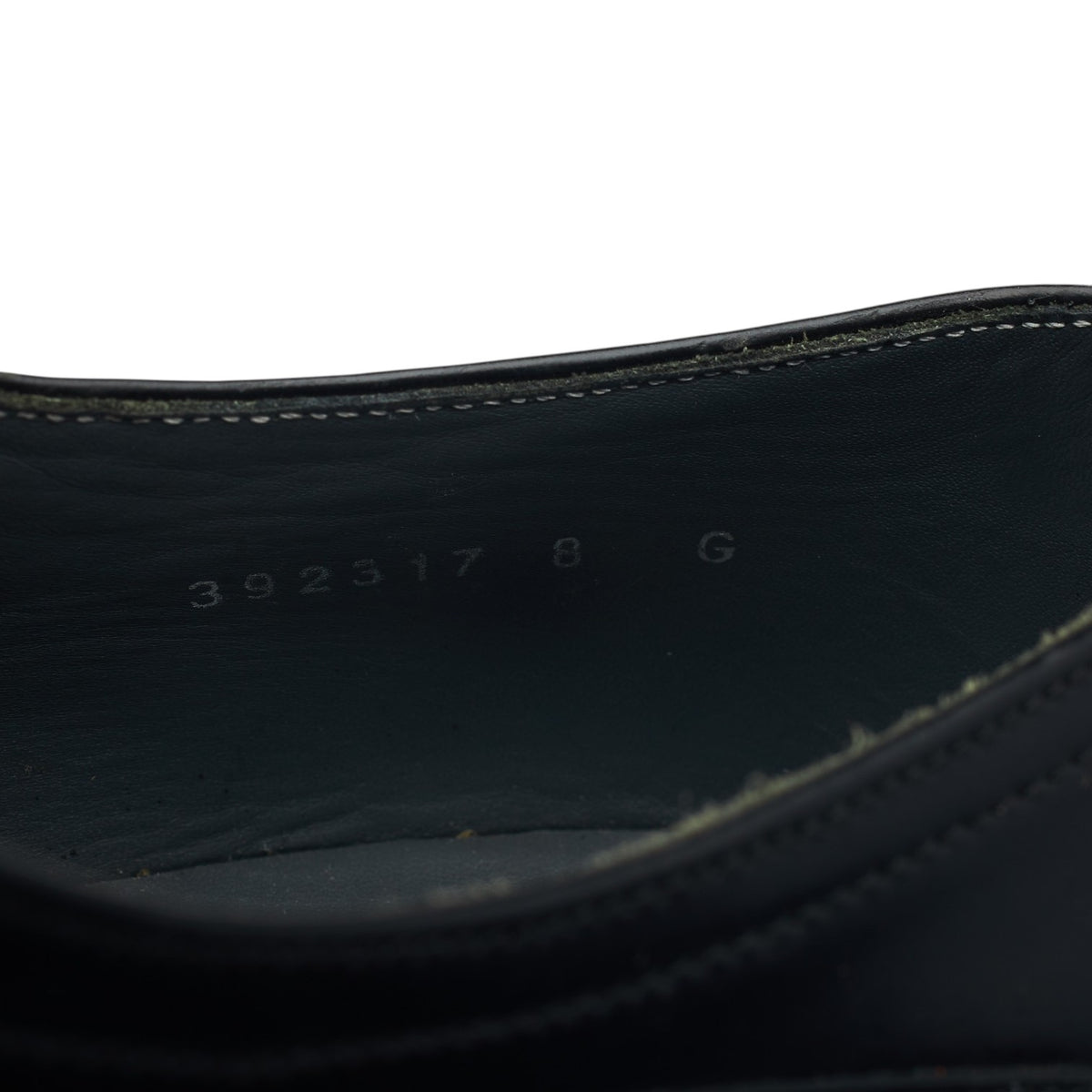 'Wickham' Black Leather Derby UK 8 G