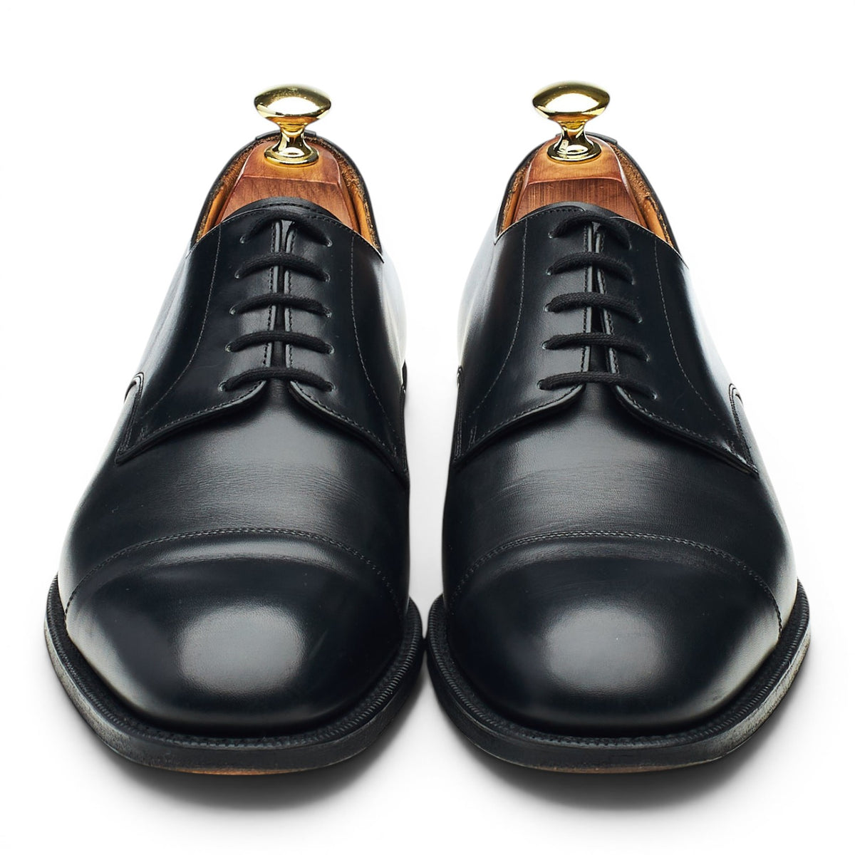 'Cartmel' Black Leather Oxford UK 7 F