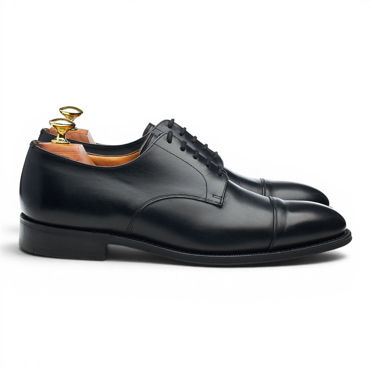 'Cartmel' Black Leather Oxford UK 7 F