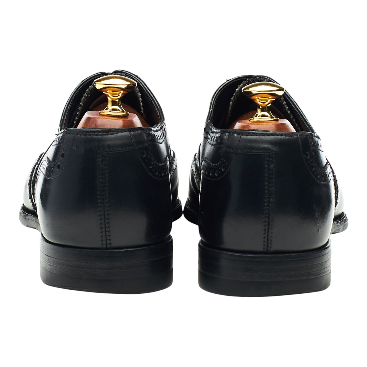 'Clifford' Black Leather Oxford Brogues UK 9 E