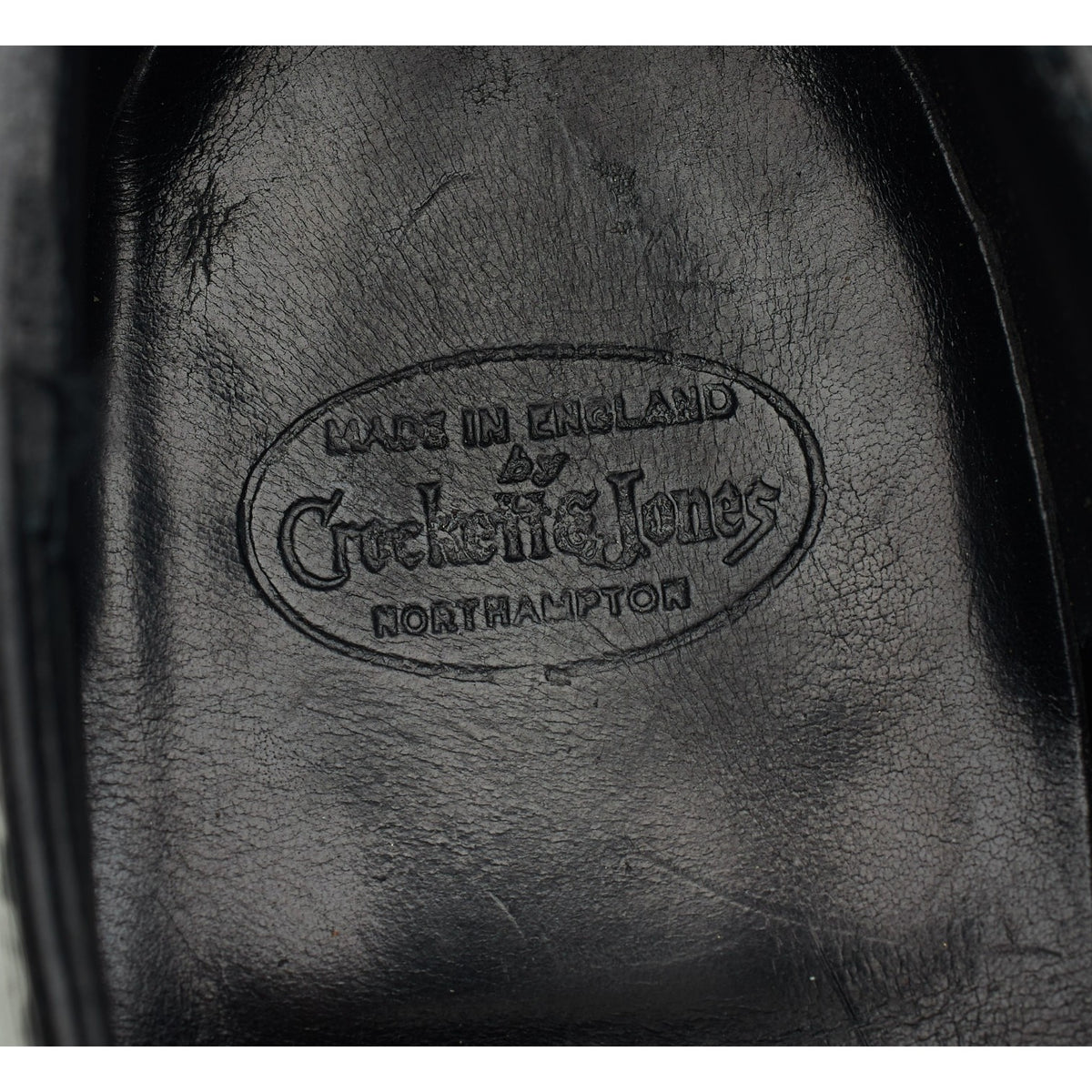 'Clifford' Black Leather Oxford Brogues UK 9 E