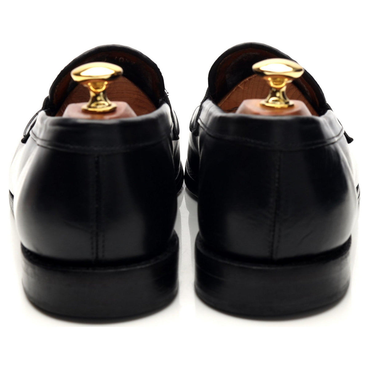 &#39;Lake Bluff&#39; Black Leather Loafers UK 9.5 US 10.5 D