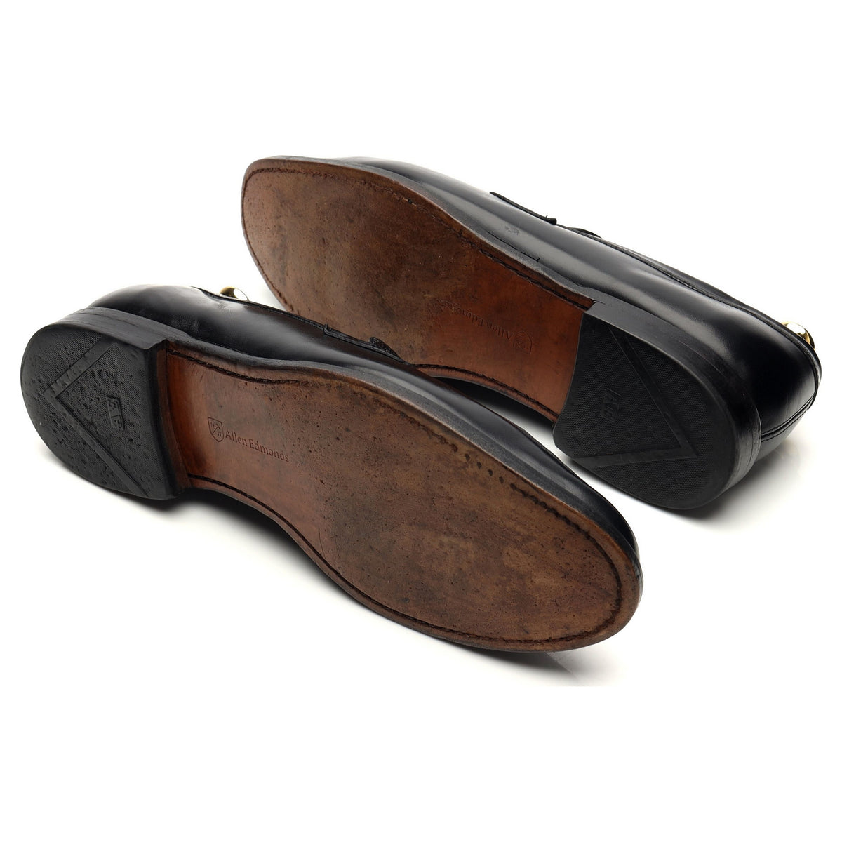 &#39;Lake Bluff&#39; Black Leather Loafers UK 9.5 US 10.5 D