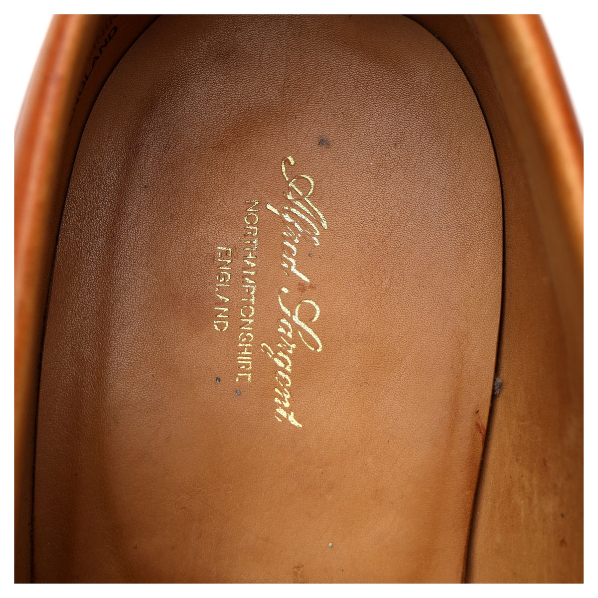 Tan Brown Leather Loafers UK 9 EX
