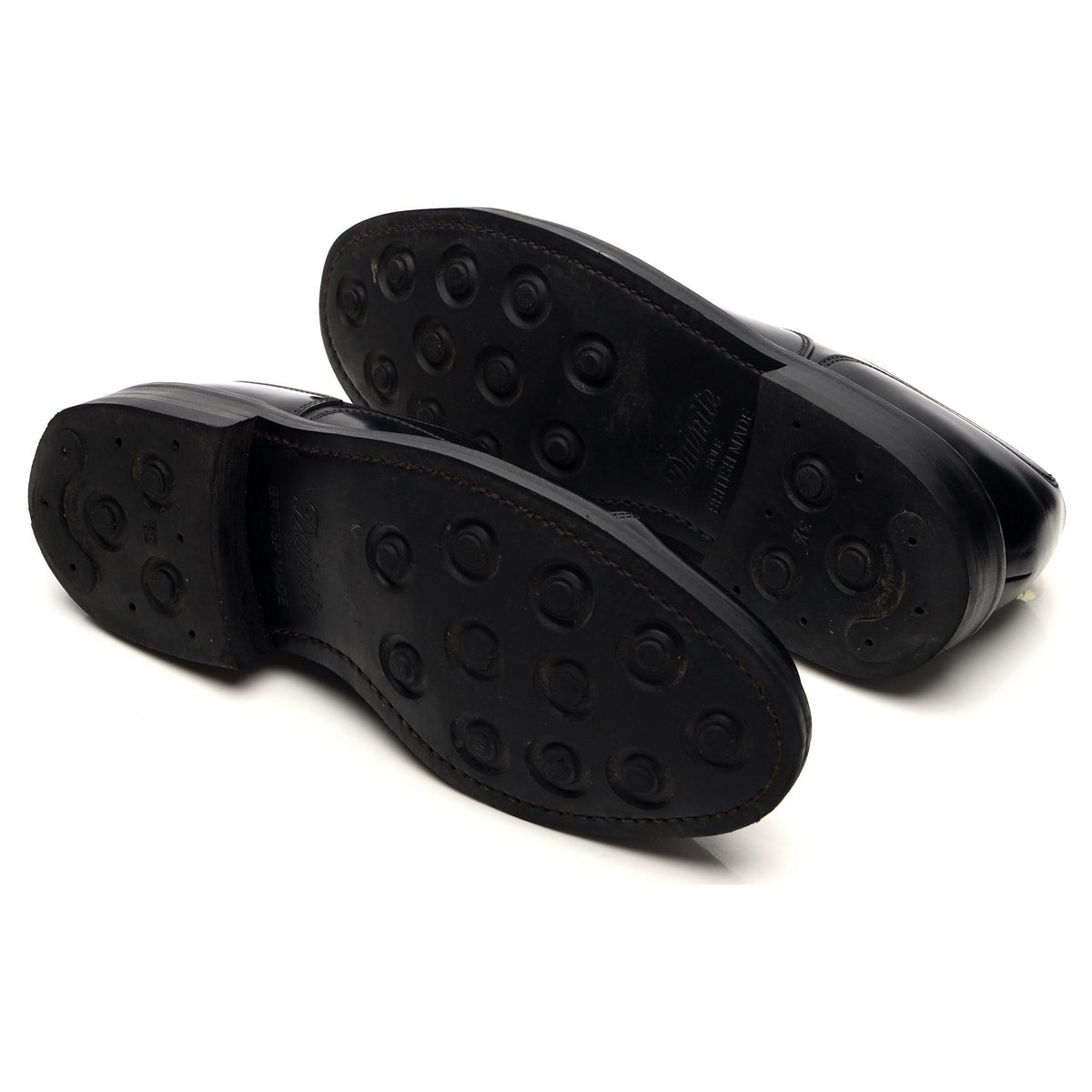 &#39;Settle&#39; Black Leather Oxford UK 8 FX
