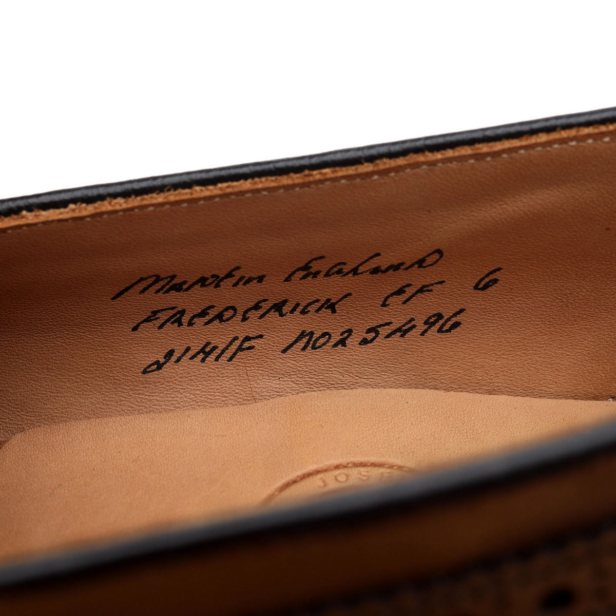 &#39;Frederick&#39; Brown Leather Tassel Loafers UK 6 F