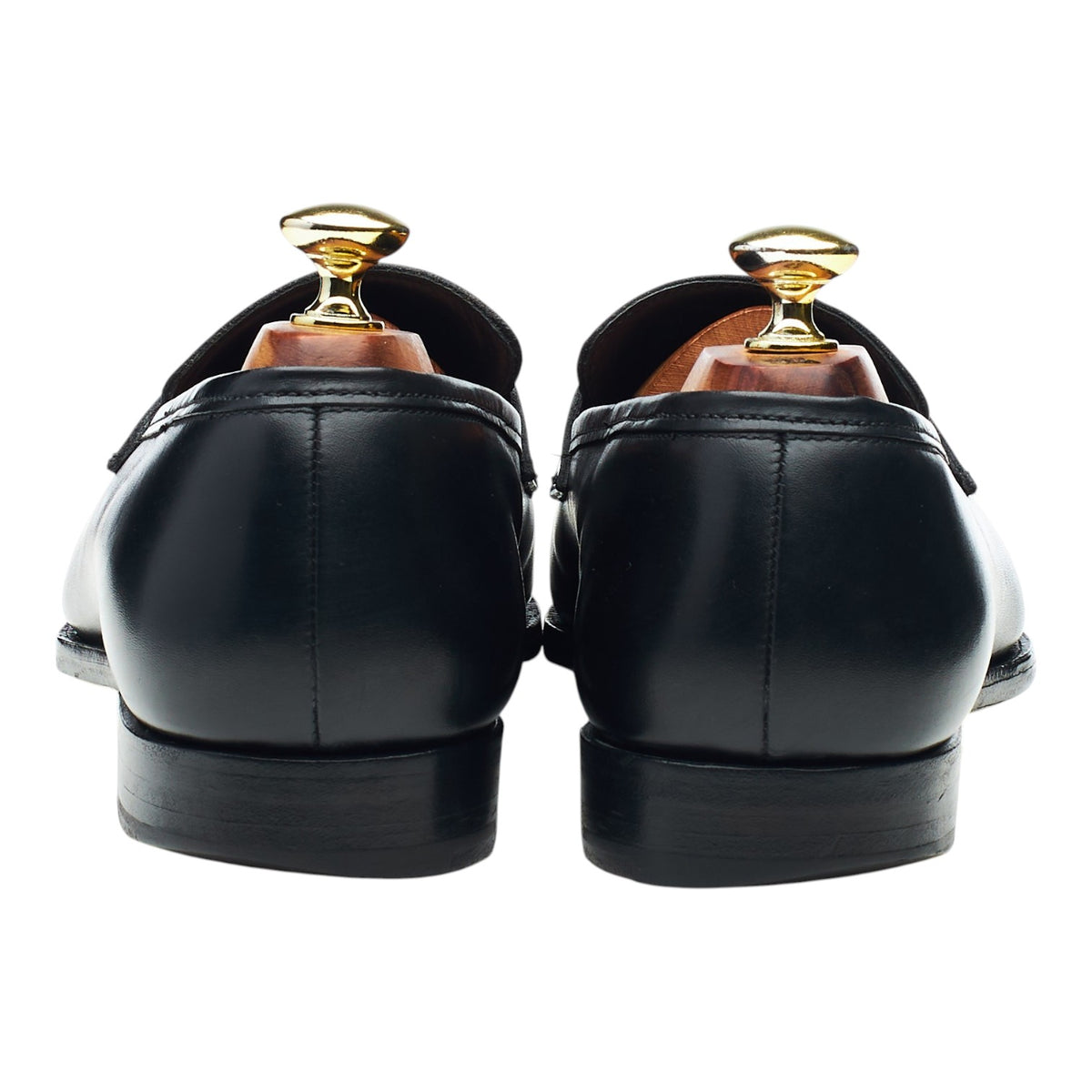 'Bury 2' Black Leather Loafers UK 7 E
