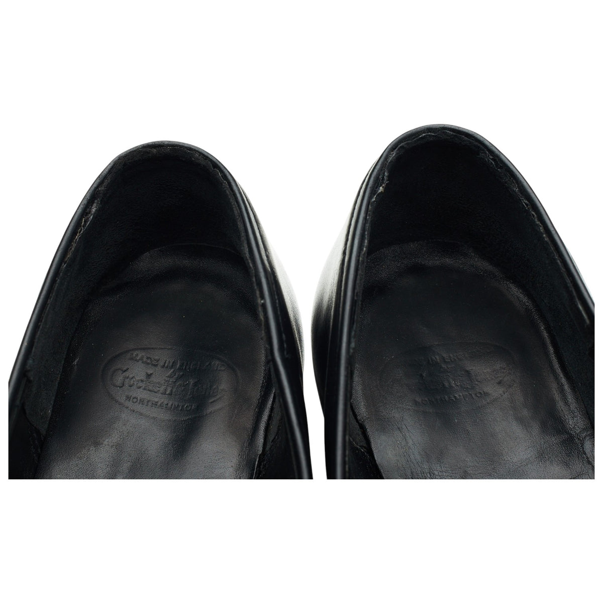 'Bury 2' Black Leather Loafers UK 7 E
