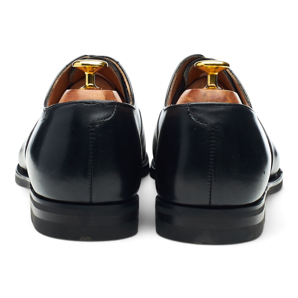 'Connaught 2' Black Leather Oxford UK 8 E