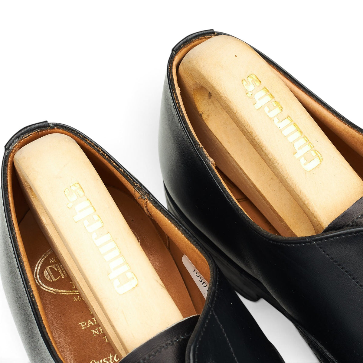 'Granby' Black Leather Oxford Brogues UK 8 F