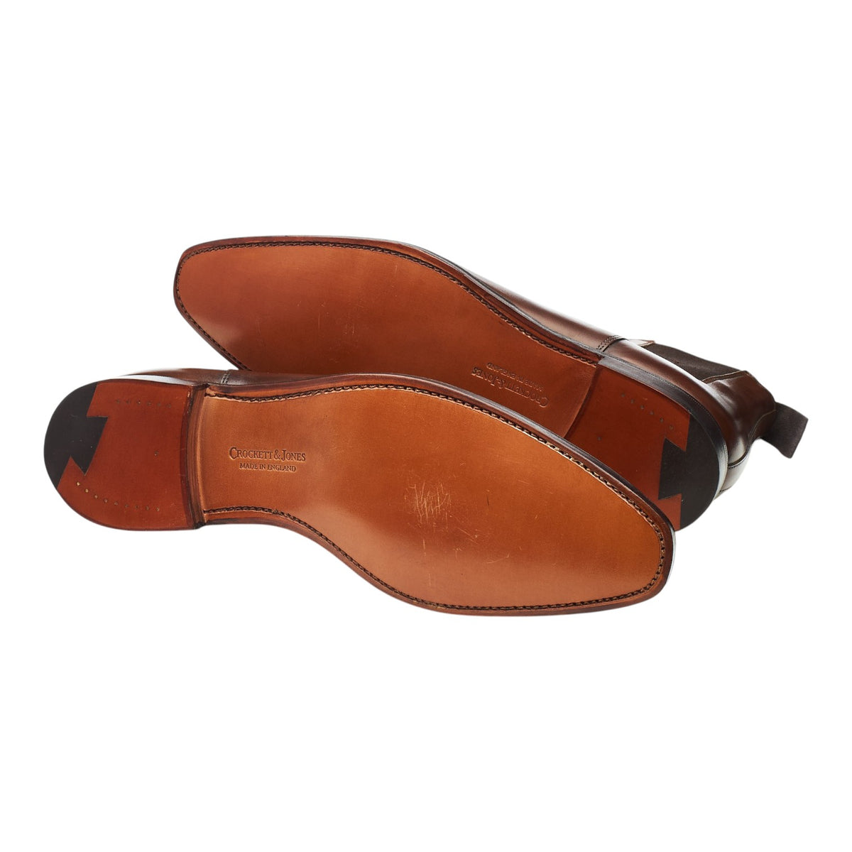 'Lingfield' Dark Brown Leather Chelsea Boots UK 7.5 E