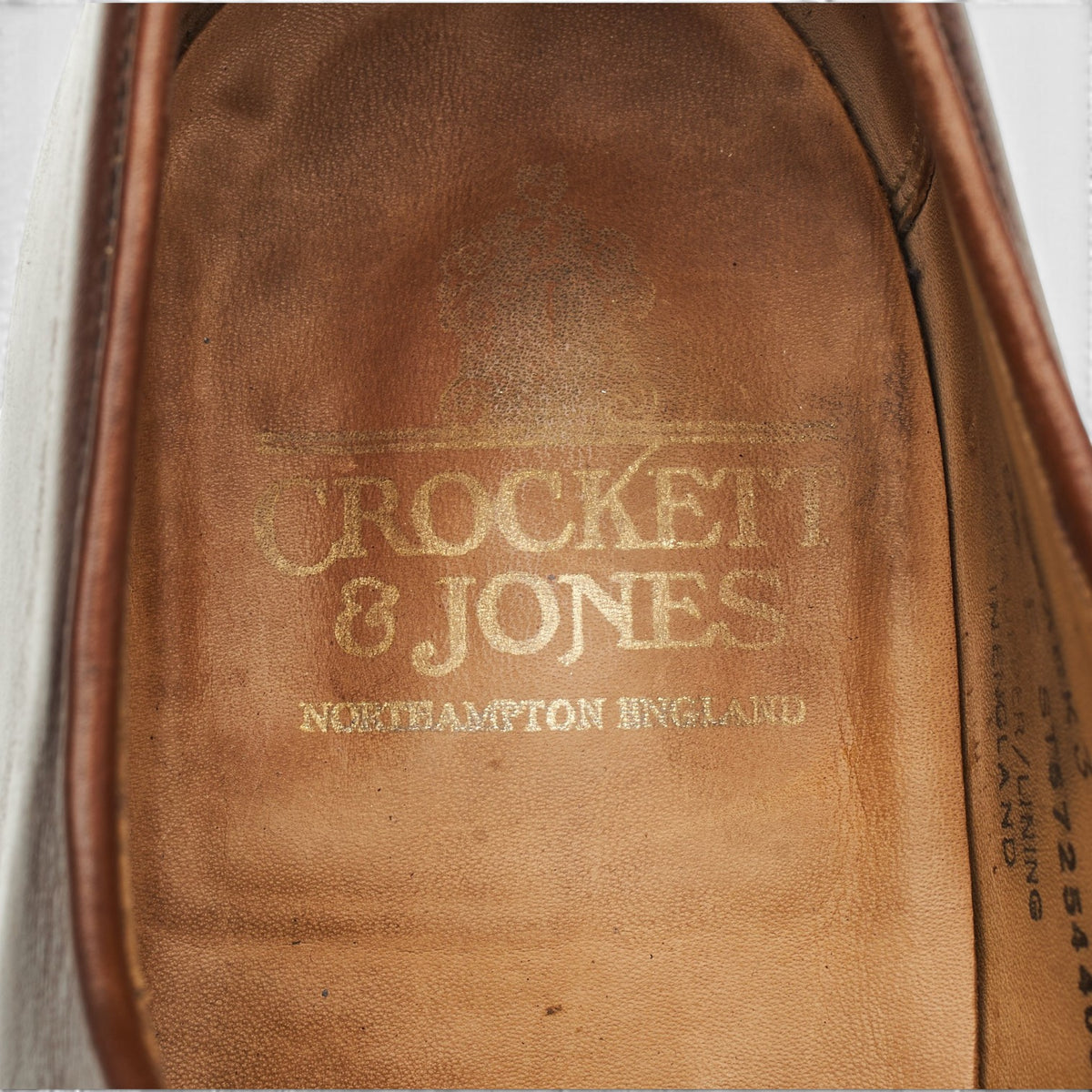 'Lanark 3' Dark Brown Leather Derby UK 9.5 E