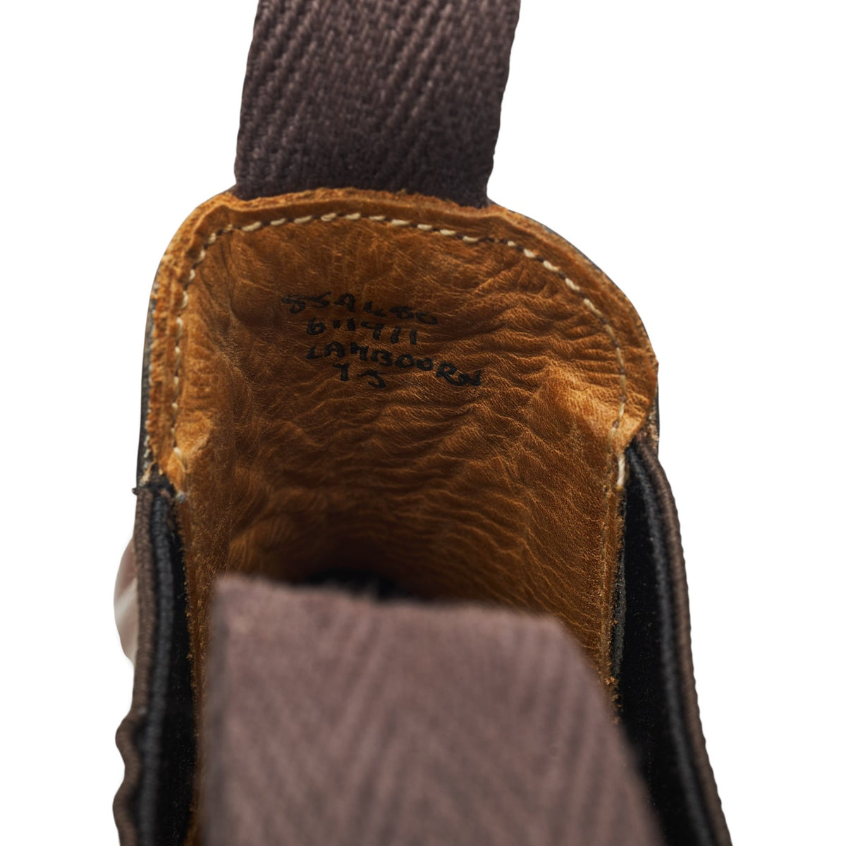 'Lambourn' Brown Leather Chelsea Boots UK 7