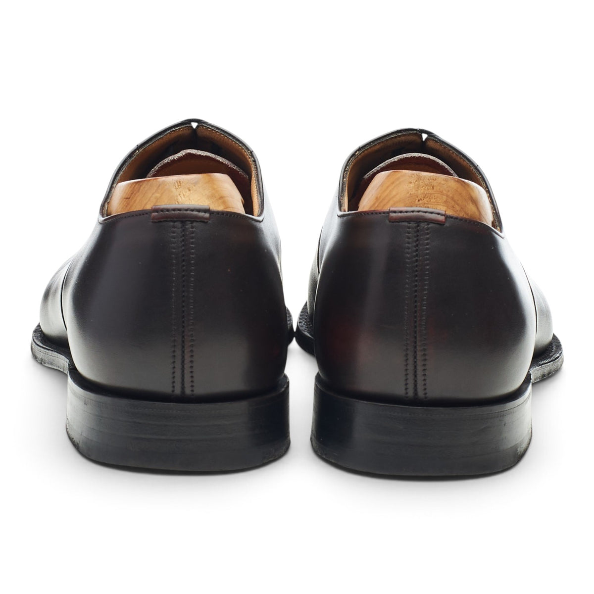 'Consul' Dark Brown Leather Oxford UK 8 F