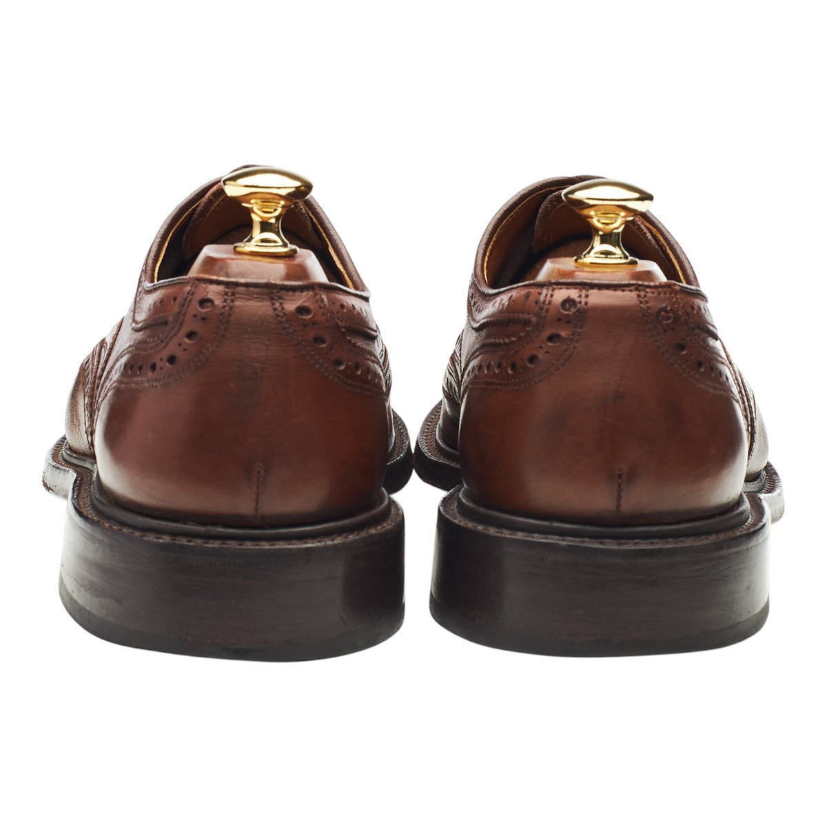 Brown Leather Oxford Brogues UK 9
