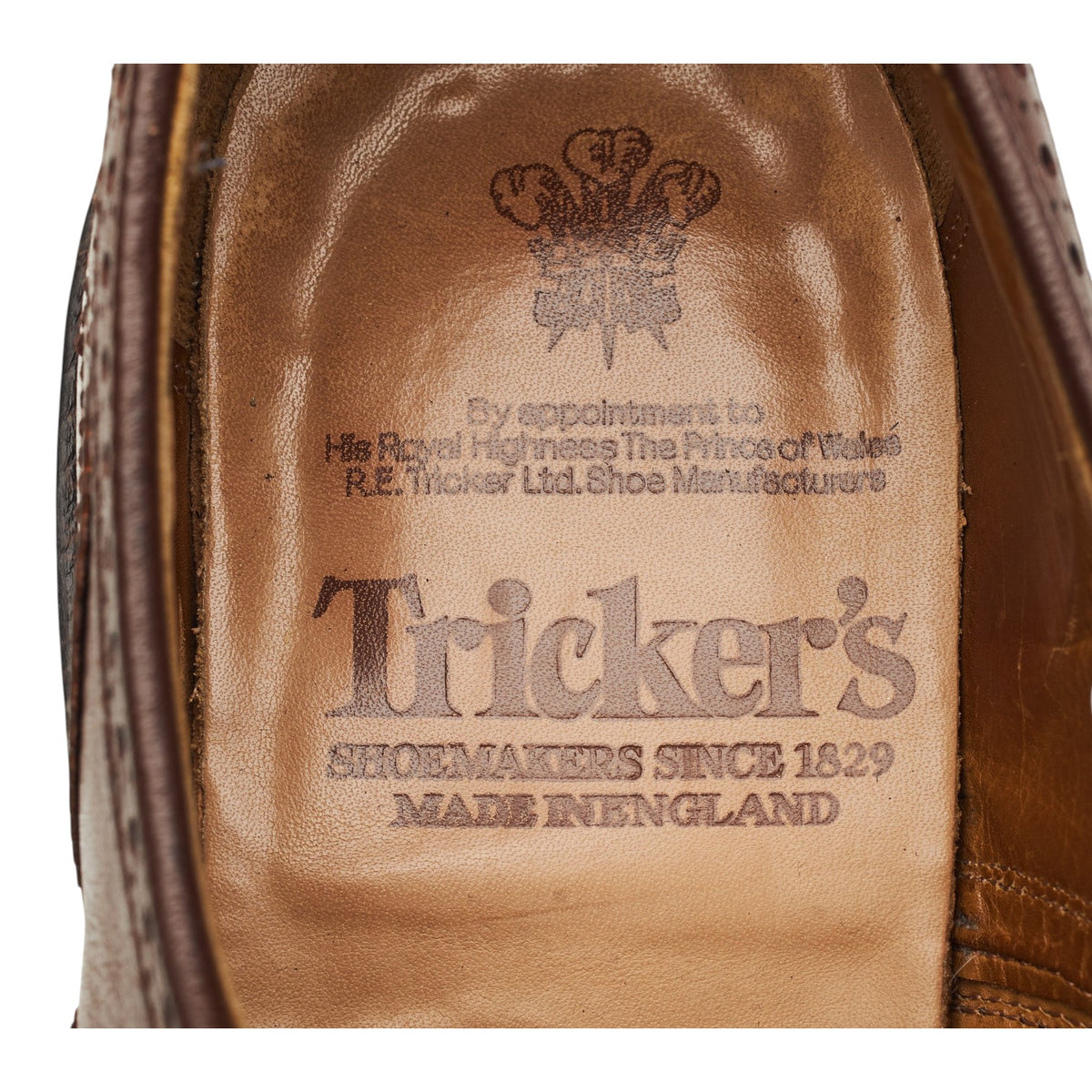 Brown Leather Oxford Brogues UK 9