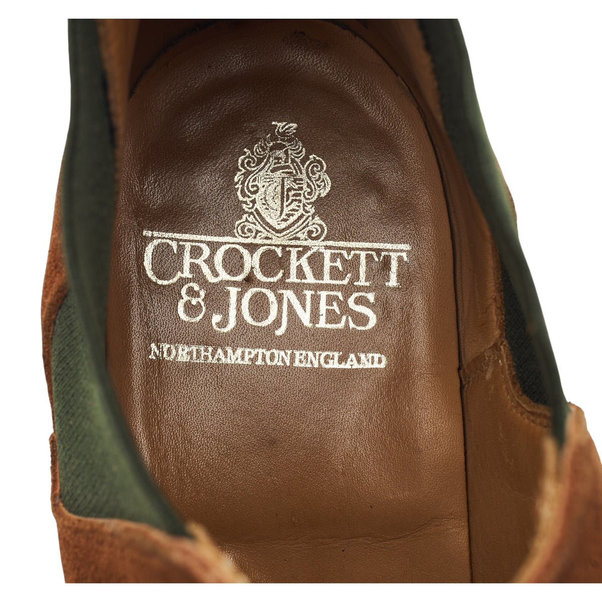 'Cranford 3' Snuff Brown Suede Chelsea Boots UK 7 E