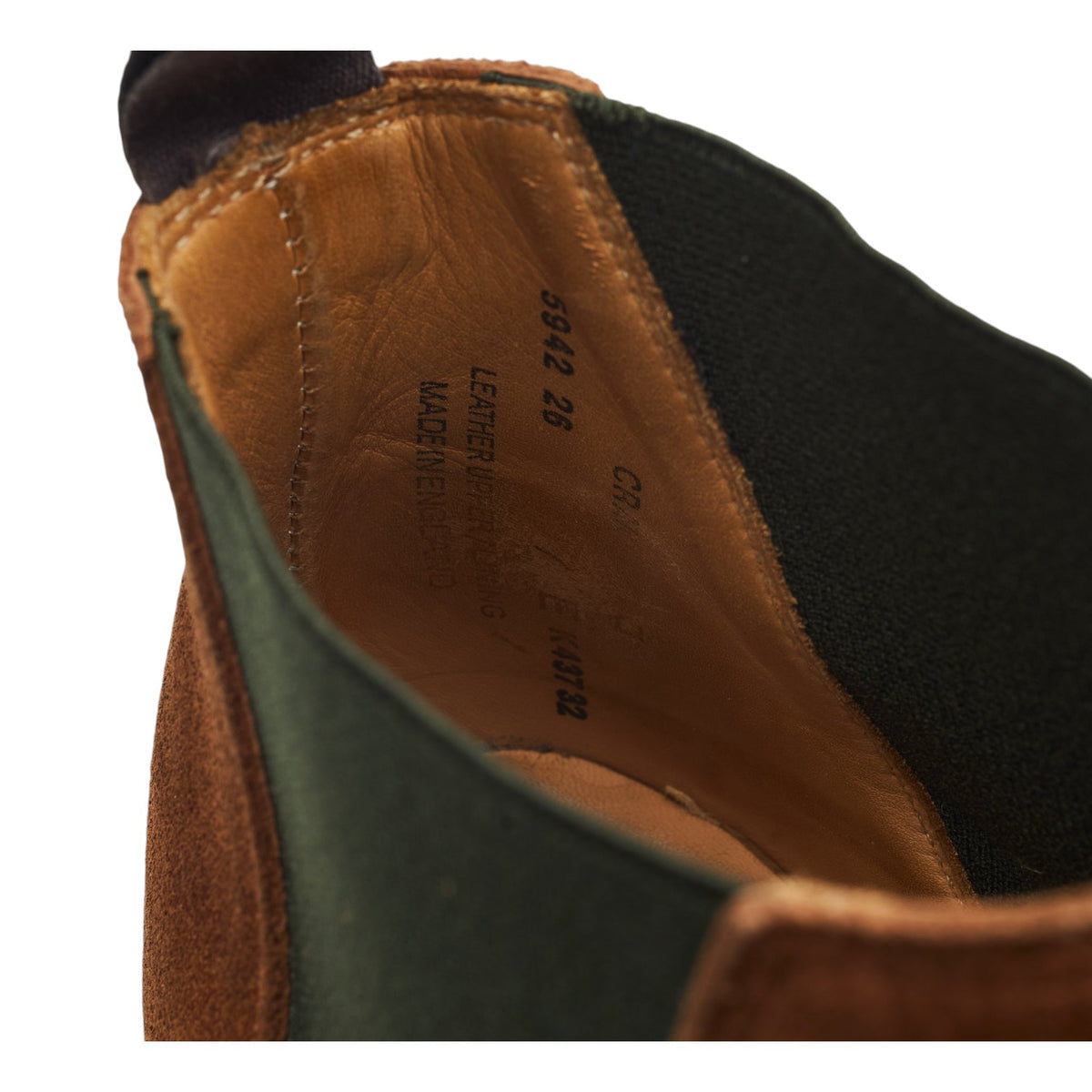 'Cranford 3' Snuff Brown Suede Chelsea Boots UK 7 E