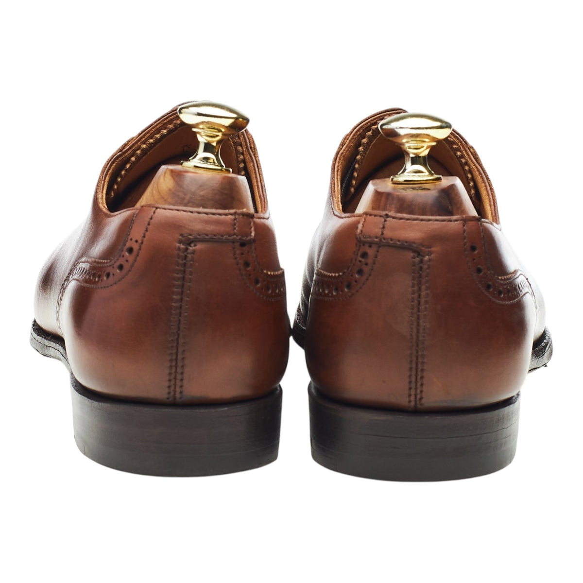 'Adam' Brown Leather Oxford Brogues UK 7 E