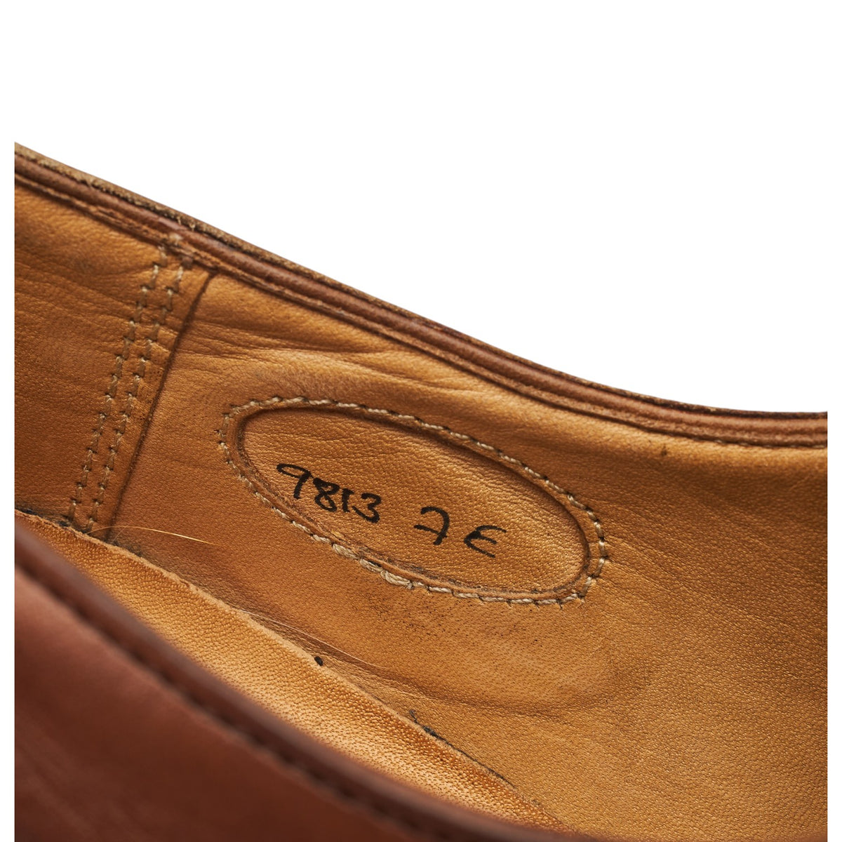 'Adam' Brown Leather Oxford Brogues UK 7 E