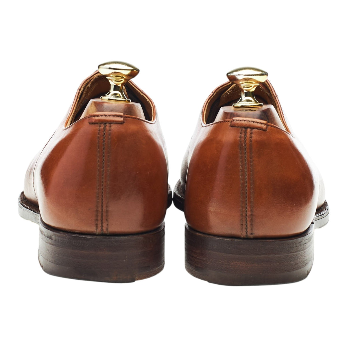 'Canberra' Tan Brown Leather Oxford UK 7 F