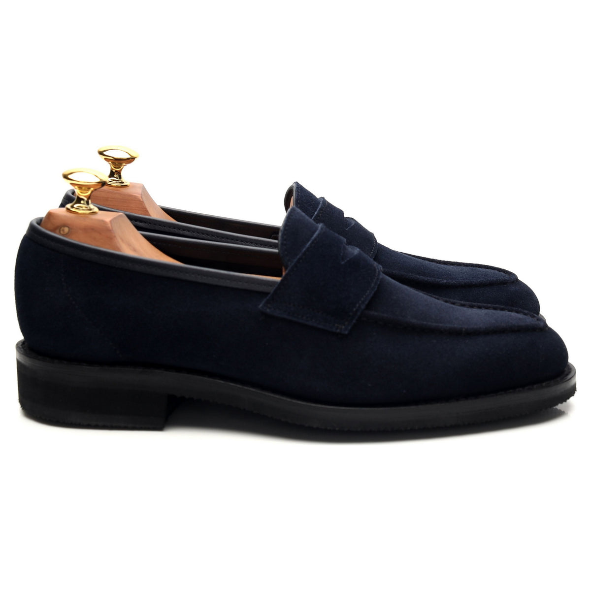 &#39;Bradley 2&#39; Navy Blue Suede Loafer UK 6 - 11.5