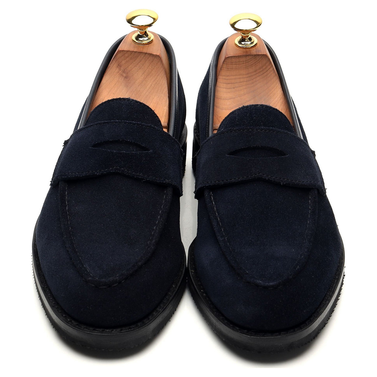 &#39;Bradley 2&#39; Navy Blue Suede Loafer UK 6 - 11.5