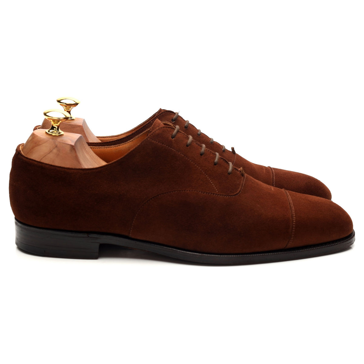 &#39;Chelsea&#39; Brown Suede Oxford UK 10 E