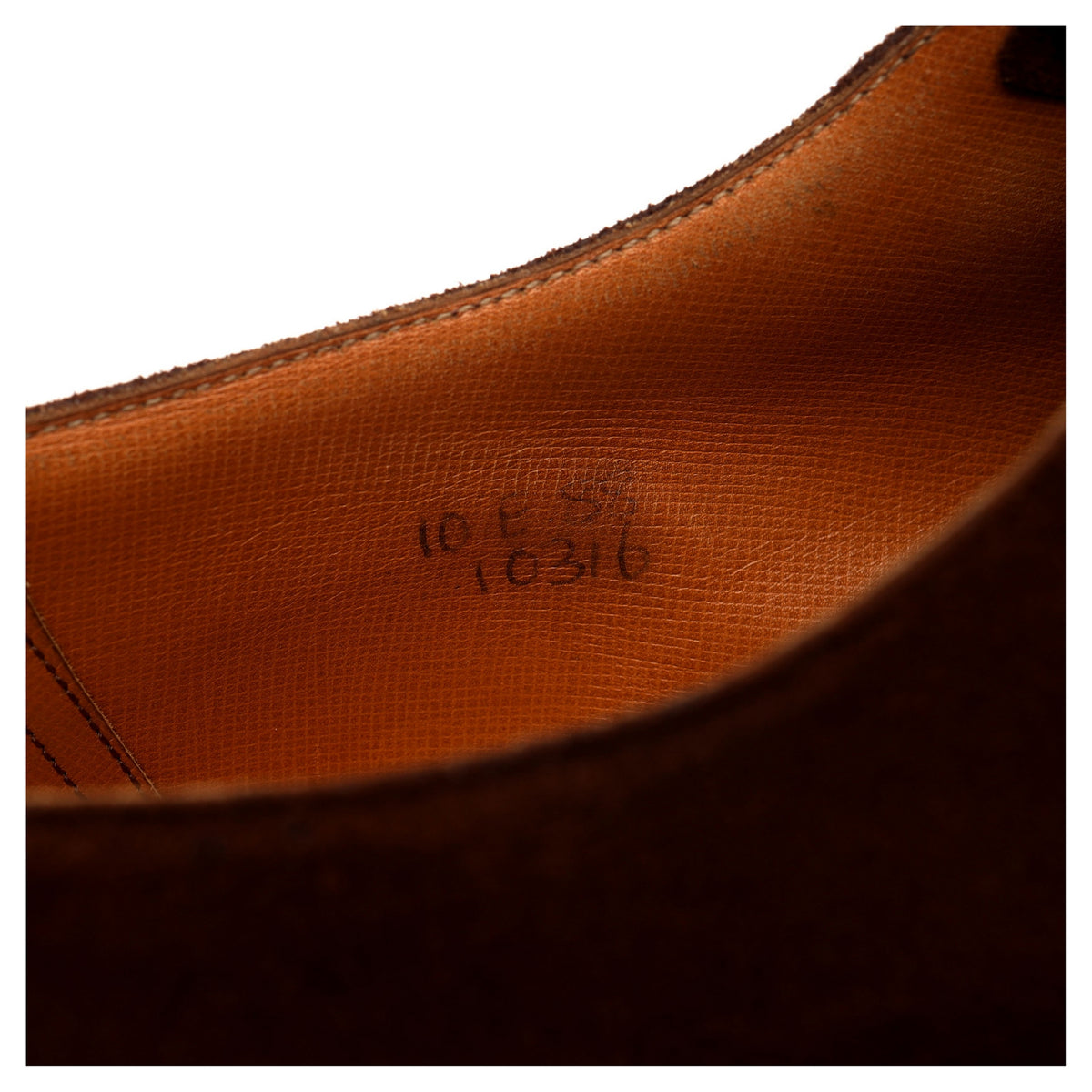 &#39;Chelsea&#39; Brown Suede Oxford UK 10 E